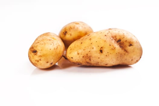 fresh potatoes