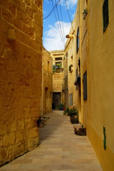 Clean alleys in Mdina