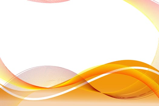 Background waves abstract stationery graphic