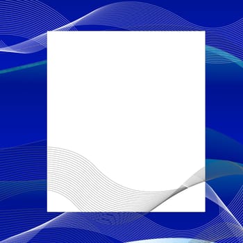Background waves abstract stationery graphic