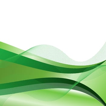 Background waves abstract stationery graphic