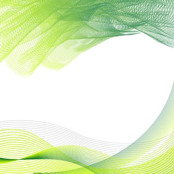Background waves abstract stationery graphic