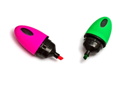 highlighter on white background