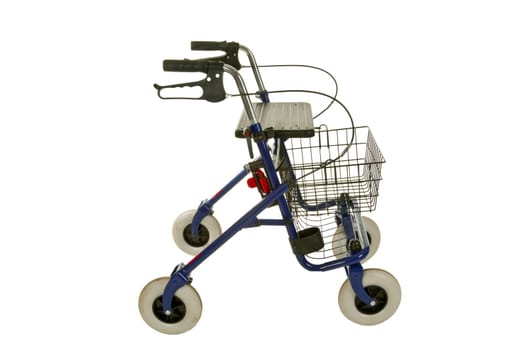 Rollator isolated on white background