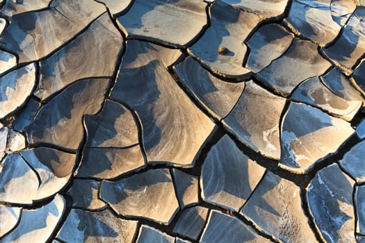 a nice texture on a dry land