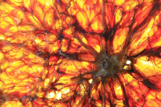 Background in orange-red-yellow