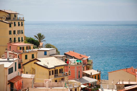 Italian village of Riomaggiore