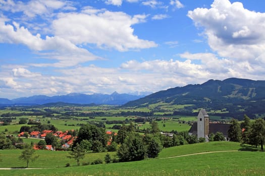 Oy-Mittelberg - a small community in the Allgäu region