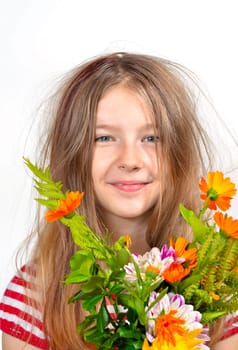 Girl Hair Hands