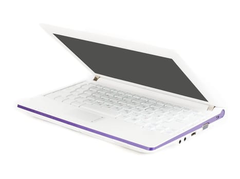 Laptop isolated on a white background
