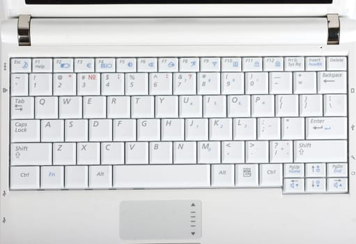 Laptop isolated on a white background
