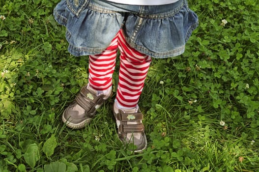 Children's legs