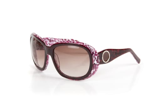Fashion sunglasses isolated on a white