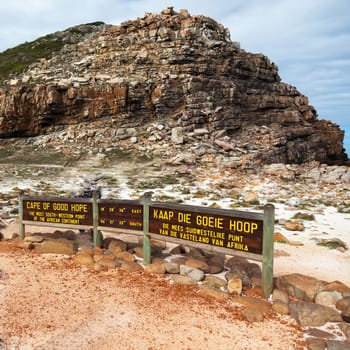 Cape of Good Hope in South Africa - square