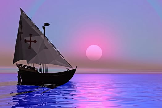 Sailing ship