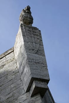 Lion Monument in Mühlhausen (Thuringia)