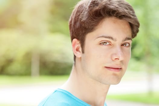 Portrait of a young man
