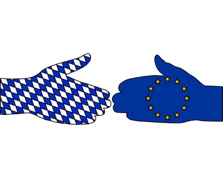 International handshake