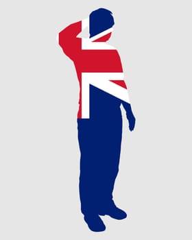 Military salute from New Zealand