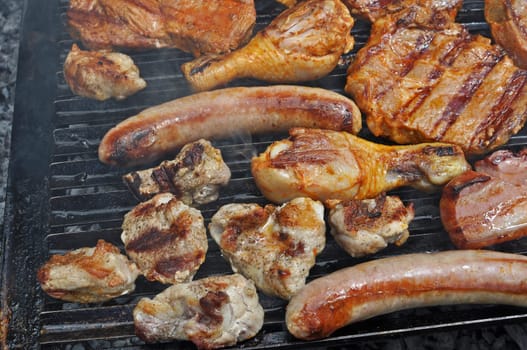 Grilled meat