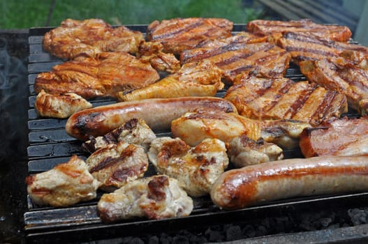 Grilled meat