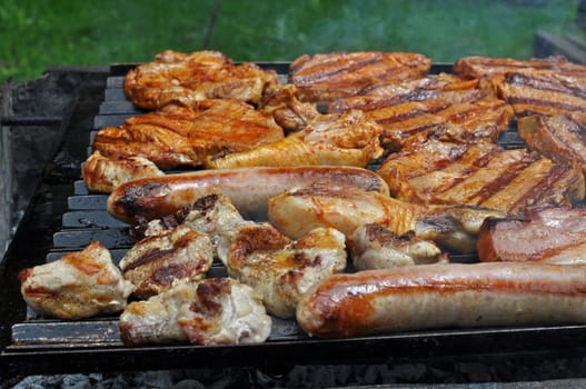 Grilled meat