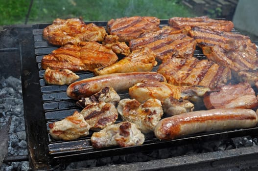 Grilled meat