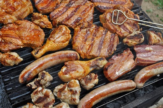 Grilled meat