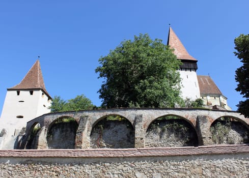 The fortified church from Biertan in Transylvania, Romania