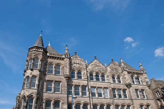 A Nineteenth Century Ornate Office Block in a Yorkshire Town