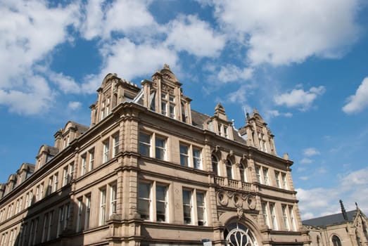 A Nineteenth Century Ornate Office Block in a Yorkshire Town