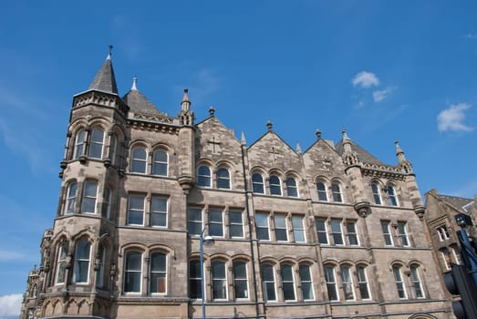 A Nineteenth Century Ornate Office Block in a Yorkshire Town