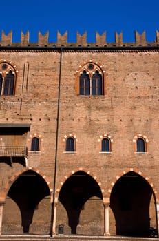 Ducal palace in Mantua, Italy