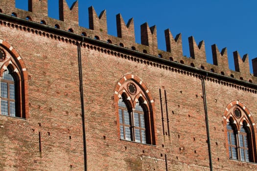 Ducal palace in Mantua, Italy