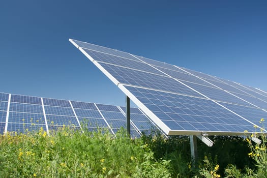 Solar power station - alternative energy