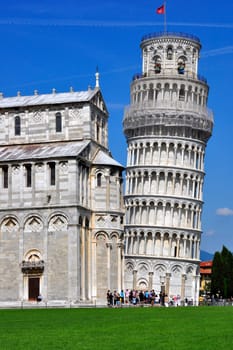 Leaning Tower of Pisa , in Italy