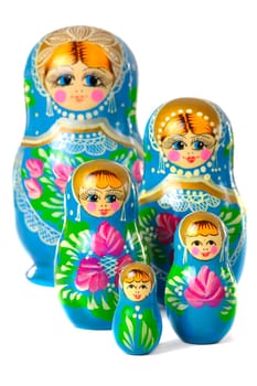 Matrioska Russian Doll, side by side