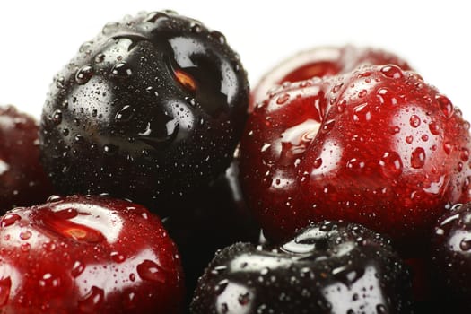 Composition with fresh cherries