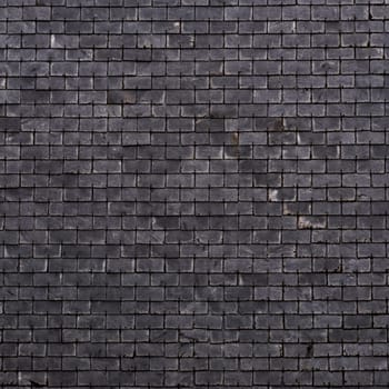 Slate roof background, square photography
