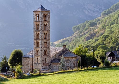Romanesque church of Sant Climent de Taull, Catalonia, Spain.
