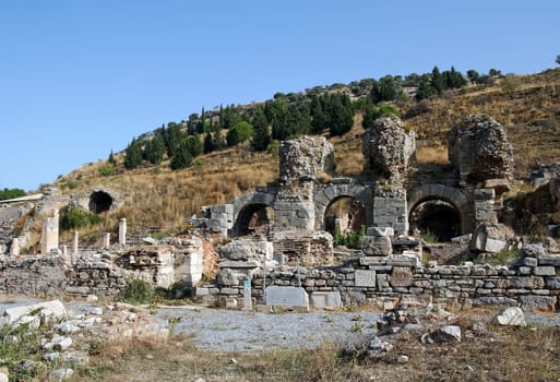 Ephesus - beautiful old palace from Roman times