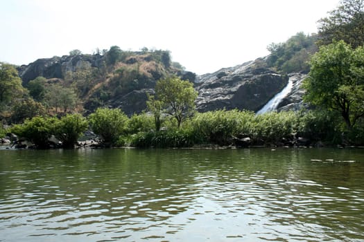 Bhara Chukki, River Kaveri Falls, Shivanasamudra, Karnataka, India, Asia