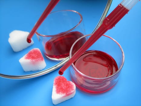 red sugar heart