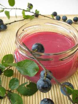 Sloe jam