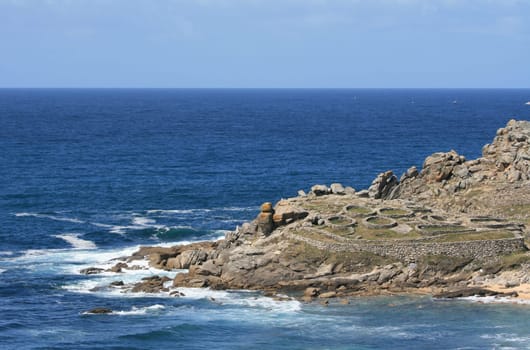 Coast of the atlantic ocean in Galicia,Spain