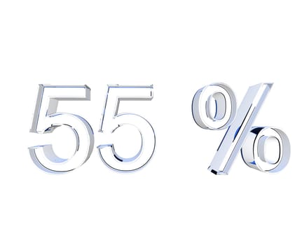 55 percent
