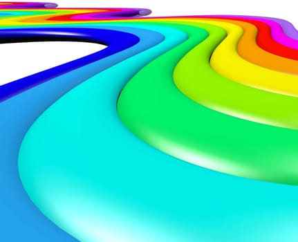 the colors of the rainbow
