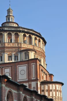 santa maria delle grazie dome, milano