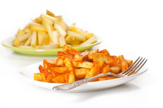 homemade french fries