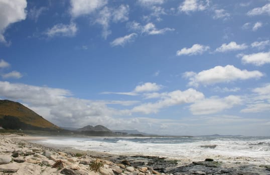 Coast of the atlantic ocean in Galicia,Spain